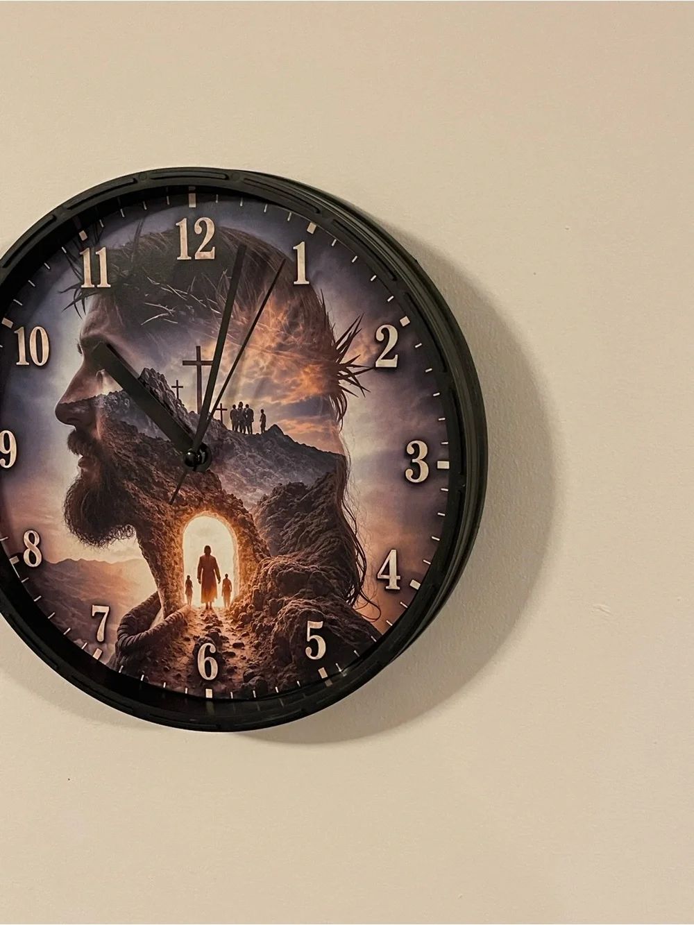 Religious Jesus Faith Resurrection Clock